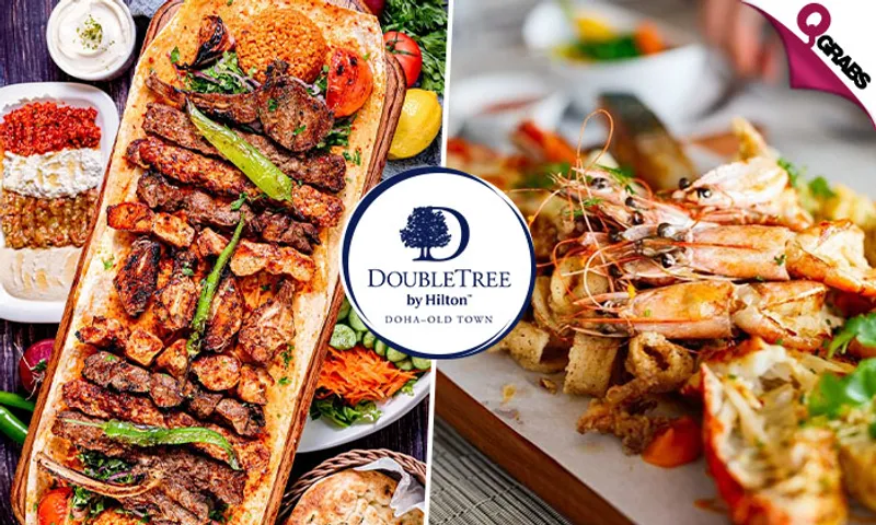 Turkish Mixed Grill OR Seafood Tray for Take Away at DoubleTree by Hilton Doha - Old Town!